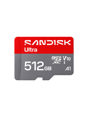 Карта пам'яті SanDisk Ultra microSDXC 512GB Class 10 UHS-I + SD-adapter (SDSQUJQ-512G-GZ6MA)