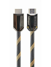 Кабель передачі відео Cablexpert CCBP-HDMIPCC v.2.0 HDMI (M) to HDMI (M) Black/Gold Ні 5 5m Black/Gold (CCBP-HDMIPCC-5M)