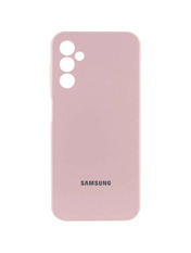 Чохол Silicone Cover Full Camera with logo для Samsung Galaxy A26 5G Pink Sand