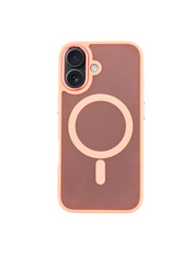 Чохол Space Magnetic Color with Magsafe для Apple iPhone 16 Pink Pink (6937284910)