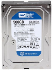 HDD накопичувач Western Digital Ultrastar DC HC520 7200 3.5" Новий SATA3 500 ГБ 16 500GB 7200rpm 16MB 3.5" (WD5000AAKX)