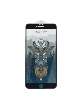 Захисне скло Amulet 2.5D HD Antistatic для Apple iPhone 7 Plus/8 Plus глянсове Black