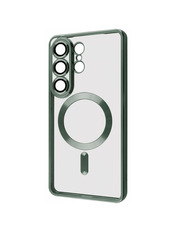 Чохол Wave Magnetic Ring для Samsung Galaxy S26 Ultra Dark Green