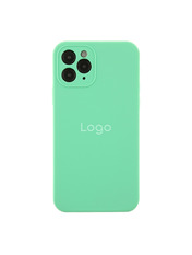 Чохол Silicone Case Square Full Camera для Apple iPhone 11 Pro Max Spearmint Spearmint (6957108324)
