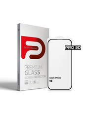 Захисне скло ArmorStandart Pro 3D для Apple iPhone 16 Black глянсове (ARM78032)