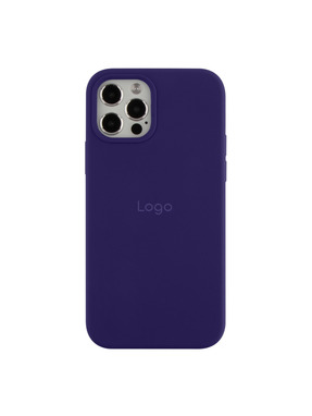 Чохол Silicone Case Full Size (AA) для Apple iPhone 12 Pro Max Purple (6942081753)