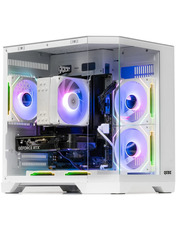 Корпус QUBE CRYSTAL Mini-Tower Mini-Tower White (CRYSTAL_GWNU3)