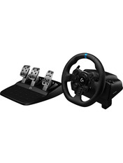 Logitech PlayStation 5 / PC G923 Racing Wheel and Pedals Чорний Відсутня Чорний (941-000149)