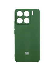 Чохол Lakshmi Silicone Cover Full Camera with logo для Xiaomi Redmi 15C (EU) Dark Green