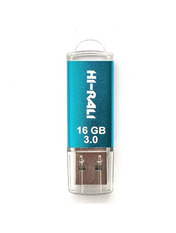USB накопичувач HI-RALI Rocket 16 ГБ USB 3.0 Blue 16GB Blue (HI-16GB3VCBL)