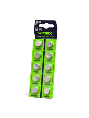 Батарейка Videx LR43/AG12 Alkaline 10шт (23271)