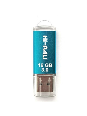 USB накопичувач HI-RALI Rocket 16GB Blue (HI-16GB3VCBL)