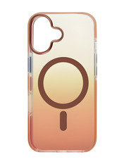 Чохол BeCover FIBRA Shock-Proof case with MagSafe для Apple iPhone 17 Beige Beige (715443)