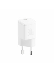 Мережевий зарядний пристрій Baseus Cube Pro Fast Charger White (1 USB-C) 30W White (CCXF000302)