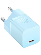 Мережевий зарядний пристрій Baseus GaN5 Відсутній Blue 30 (1 USB-C) 30W Blue (CCGN070603) 1 USB-C