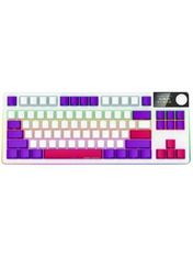 Клавіатура LORGAR KBP70TKLW White Toxic Purple (LRG-KBP70TKLW-WH-US) White