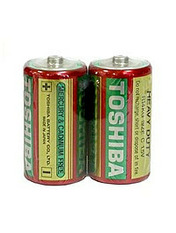 Батарейка Toshiba C (R14, LR14) Carbon-Zinc 2шт (00152671)