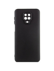 Чохол GETMAN Liquid Silk для Xiaomi Redmi Note 9S/Note 9 Pro/Note 9 Pro Max Black