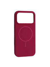 Чохол Silicone Silicone Case with MagSafe для Apple iPhone 17 Pro Max Red
