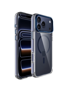 Чохол Space Case Apex with Magnetic Fit для Apple iPhone 17 Pro Max Navy Blue (6928501374)