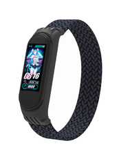ArmorStandart Braided Solo Loop Mi Band 4/5/6/7 Чорний Charcoal (ARM59179)