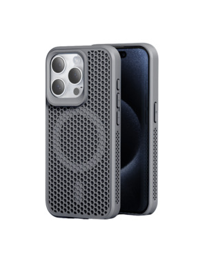 Чохол AeroCool with MagSafe для Apple iPhone 15 Pro Max Grey (6983017524)