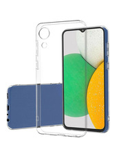 Чохол 1,5mm Full Camera для Samsung Galaxy A03 Core A032 Transparent Transparent (6982471035)