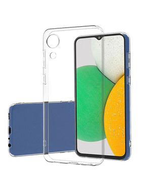 Чохол 1,5mm Full Camera для Samsung Galaxy A03 Core A032 Transparent (6982471035)