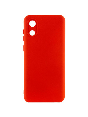 Чохол Silicone Cover Lakshmi Full Camera (A) для Samsung Galaxy A03 Core A032 Red (6983127456)