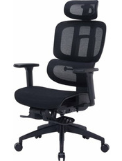 Ігрове крісло OfficePro Skyline Footrest OC750 Black Black (OC750-B-B-B)
