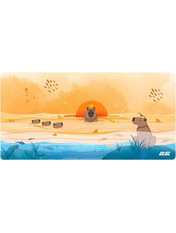 Ігрова поверхня 2E Capybarra L Yellow Yellow (2E-PAD-L-CAPY-YELLOW)