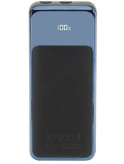 Павербанк RivaCase VA1080 2xUSB-C + 1xUSB-A 65W 30000mAh Black