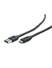 Кабель синхронізації Cablexpert AMCM USB to Type-C Black 1 36W 1m Black (CCP-USB3-AMCM-1M)