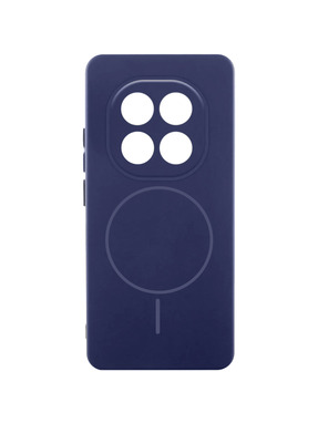 Чохол Lakshmi Silicone Cover Full Camera (AA) with Magnetic Fit для Xiaomi Redmi Note 15 Pro 4G Midnight Blue (6941830725)
