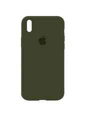 Чохол Silicone Case (HC) для Apple iPhone XR Dark Olive