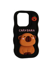Чохол CAPYBARA для Apple iPhone 16 Pro Black Black (6948172053)
