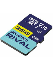 Карта пам'яті Goodram Rival Так UHS-I U3 256 ГБ microSDXC 256GB UHS-I U3 + SD-adapter (GGSM3AA-2560R12)