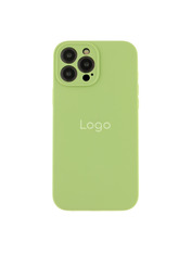 Чохол Silicone Case Full Size with Frame для Apple iPhone 13 Pro Mint Mint (6983710452)