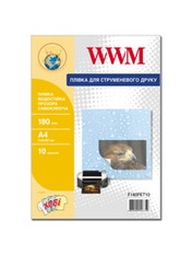 Папір Кольоровий WWM F180PET10 A4 10 арк., щільність 180 г/м2 Translucent