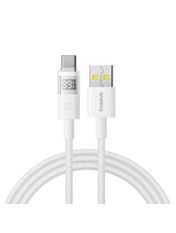 Кабель синхронізації Baseus  Display 2USB to Type-C White 100W 1m White (P10382701211-00)