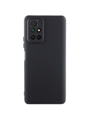 Чохол GETMAN Liquid Silk Full Camera для Xiaomi Redmi 10 Black (6983017542)