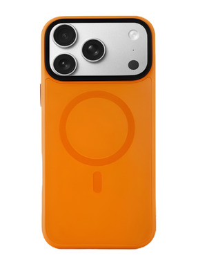 Чохол BeCover FIBRA ArcLine Case with MagSafe для Apple iPhone 17 Pro Orange (715385)