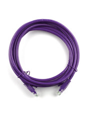 Мережевий патч-корд Ritar COPPER Cat.5e UTP Фіолетовий Violet 7.5 7,5m Violet (PCR-CU / 7.5Pe)