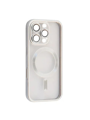 Чохол SHINING Camera MagSafe для Apple iPhone 16 Pro Silver (6942850731)