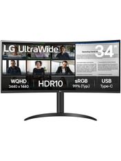 Монітор LG 34WR55QK-B 34" Монітори