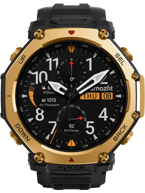 Смарт-годинник Amazfit Amazfit T-Rex 3 Pro 48mm Black/Gold (W2444OV5N)