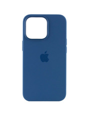 Чохол Silicone Case (HC) для Apple iPhone 13 Pro Max Blue Jay