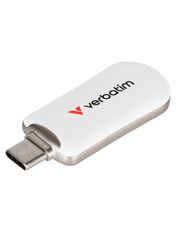 USB накопичувач Verbatim Plectra 64 ГБ USB Type-C White 64GB White (302280)