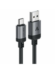 Кабель синхронізації ACEFAST C20-04 USB to Type-C Black/Grey Ні 1,2 18W 1,2m Black/Grey (6974316283782)