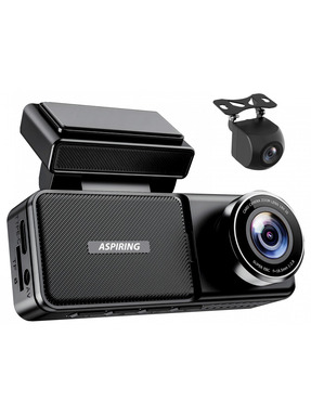 Автомобільний відеореєстратор Aspiring Alibi 11 Dual 2x Cam Black (AL-CD1001)